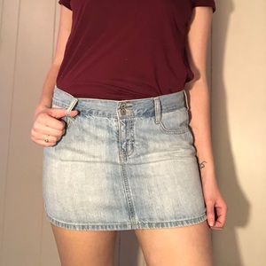 Blue jean Old Navy skirt